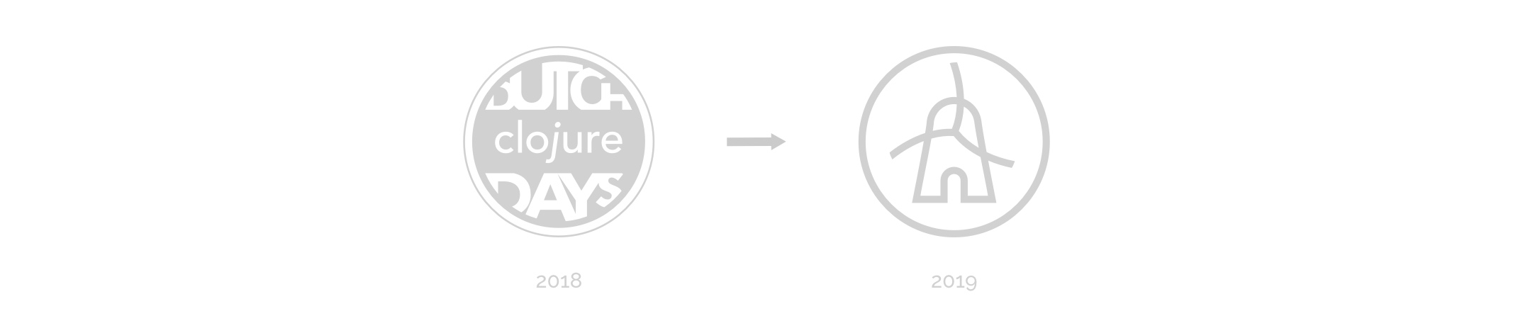 DCD 2019 logo vs DCD 2018 logo