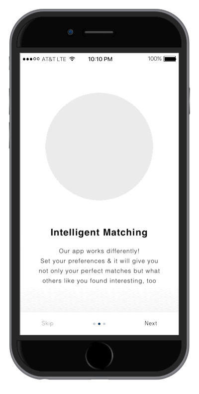 Animation for onboarding