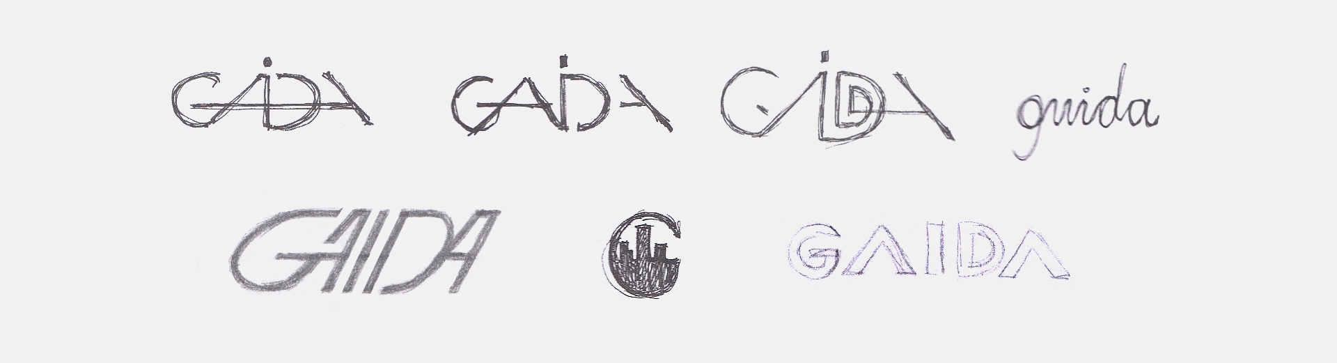 Gaida first pen sketches