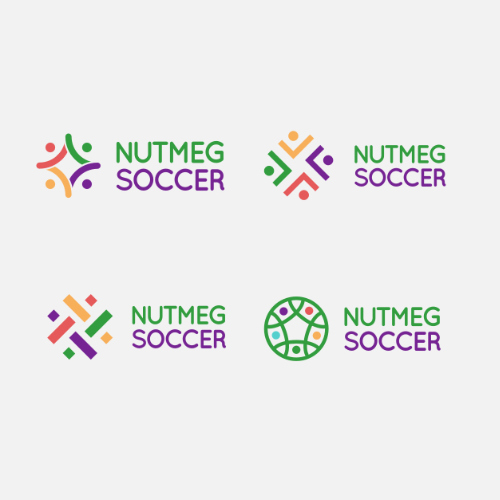 Nutmeg logo digital sketches