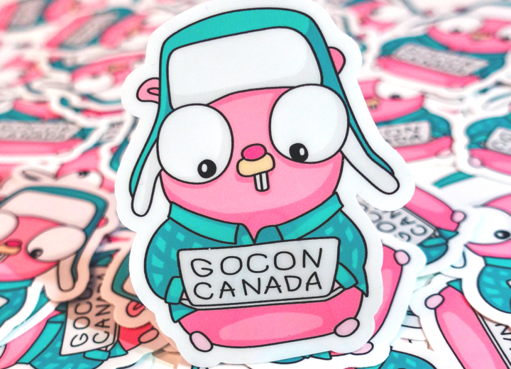 GoCon 2019 conference sticker photo.
